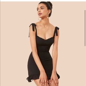Reformation Christine Dress Black size 8